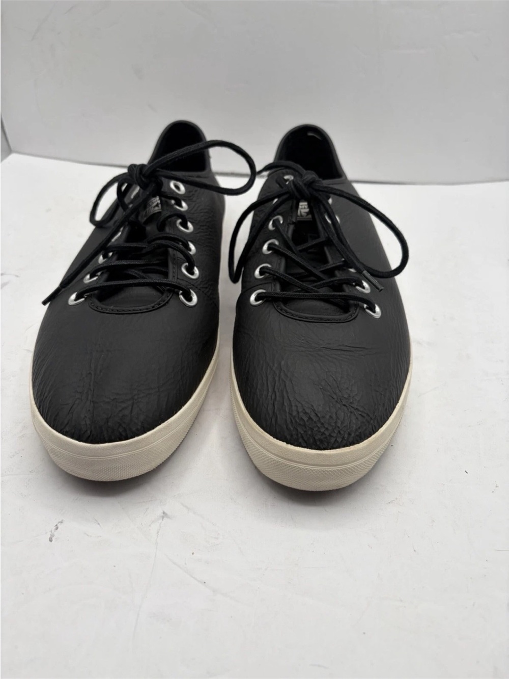 Converse All Star Sideways Ox Men size 11 Leather Casual Black Shoes - Picture 3 of 16